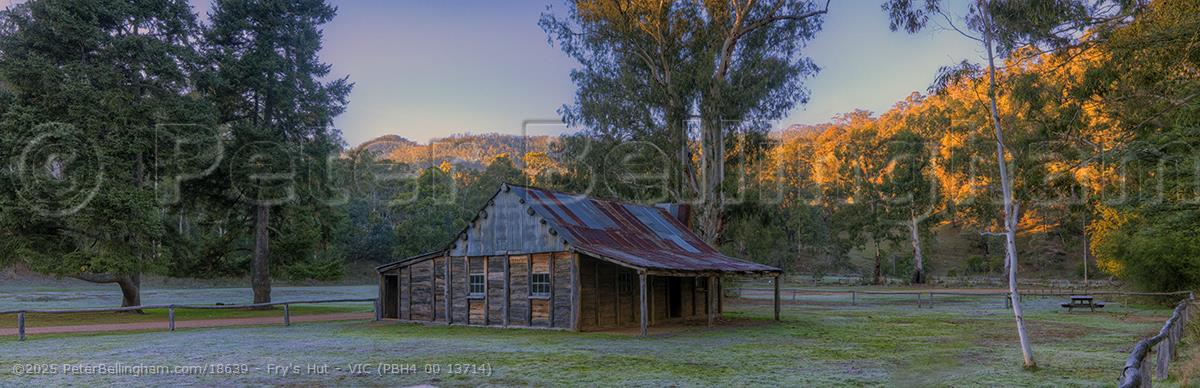 Peter Bellingham Photography Fry's Hut - VIC (PBH4 00 13714)